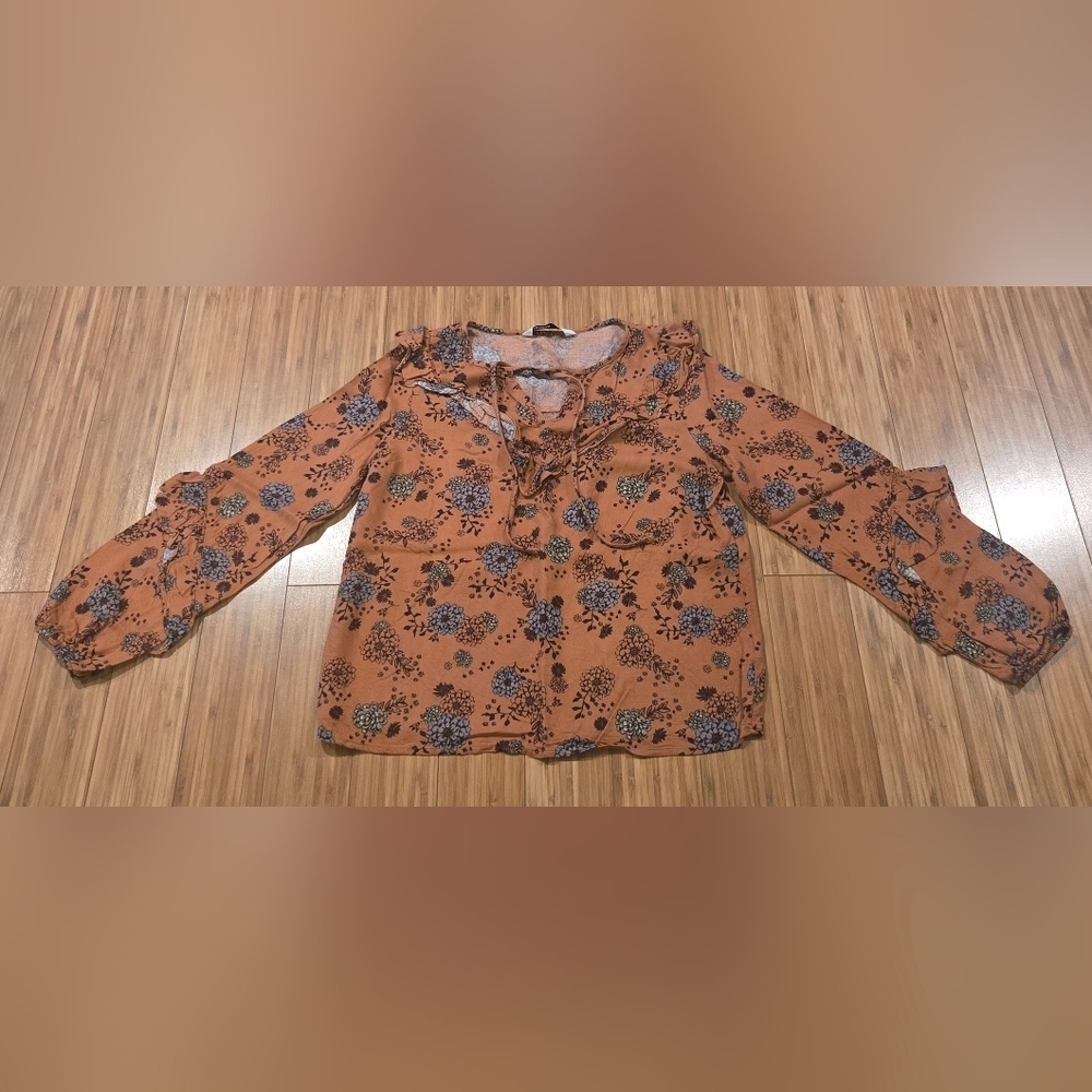 NWOT Sonoma Floral Blouse